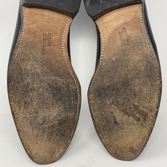 Allen Edmonds Arlington Mens 10.5 D Black Leather Wingtip Tassel Kiltie Shoes main image 6
